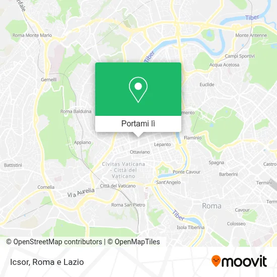 Mappa Icsor