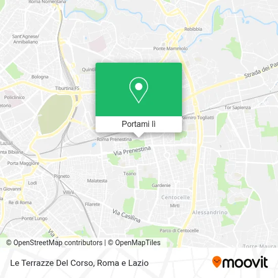 Mappa Le Terrazze Del Corso