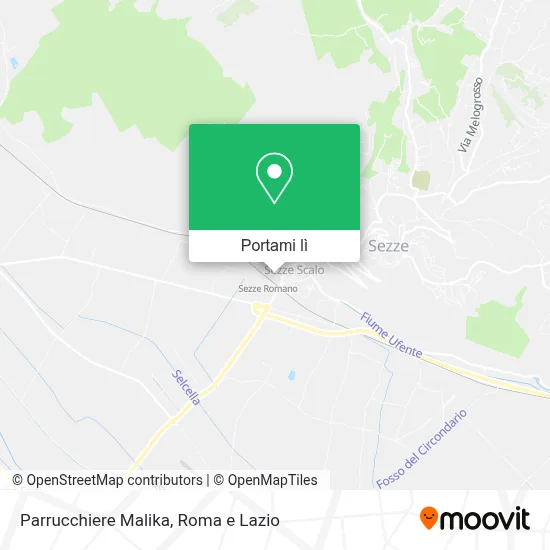 Mappa Parrucchiere Malika