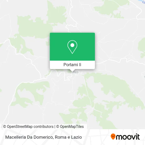 Mappa Macelleria Da Domerico