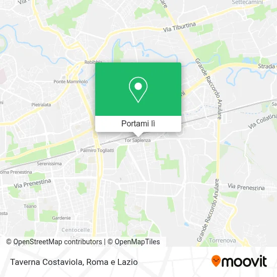 Mappa Taverna Costaviola