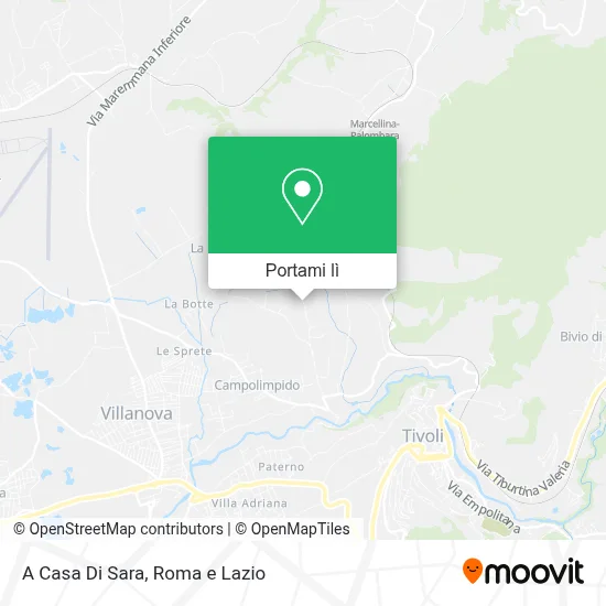 Mappa A Casa Di Sara