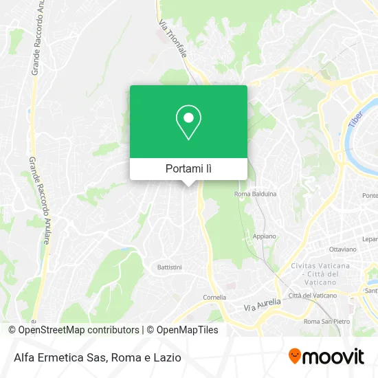 Mappa Alfa Ermetica Sas