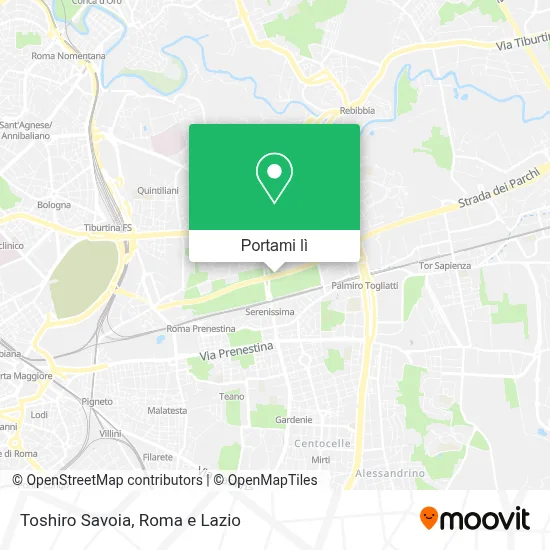 Mappa Toshiro Savoia