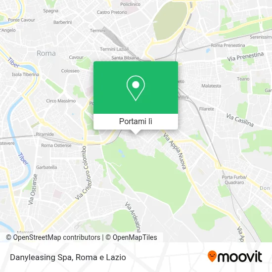Mappa Danyleasing Spa