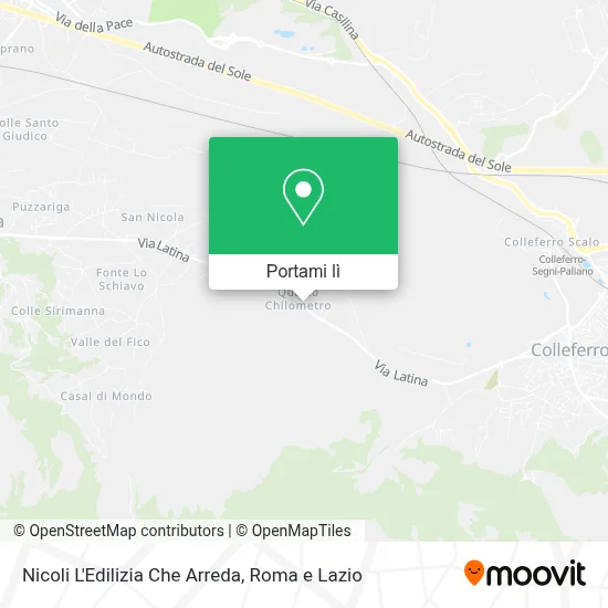 Mappa Nicoli L'Edilizia Che Arreda