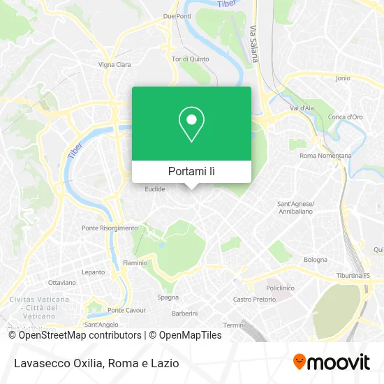 Mappa Lavasecco Oxilia