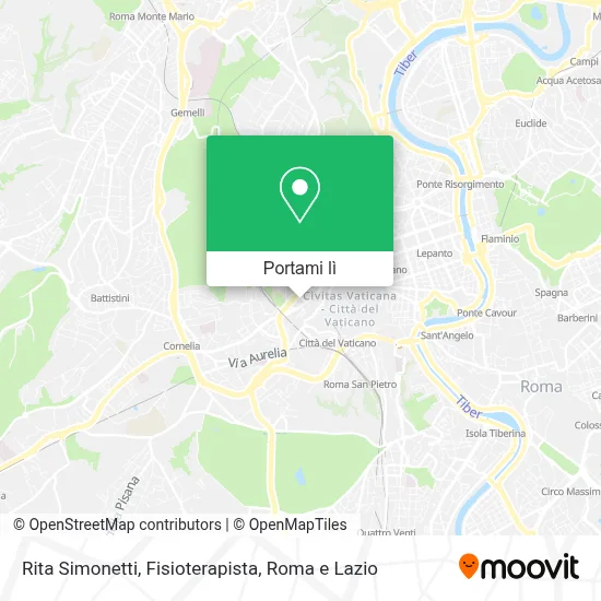 Mappa Rita Simonetti, Fisioterapista