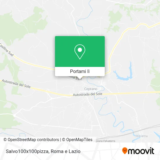 Mappa Salvo100x100pizza