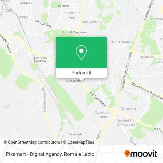 Mappa Pixsmart - Digital Agency