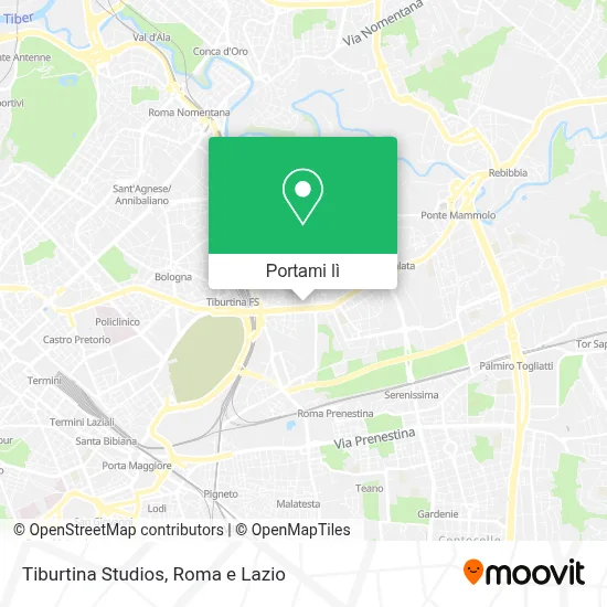 Mappa Tiburtina Studios