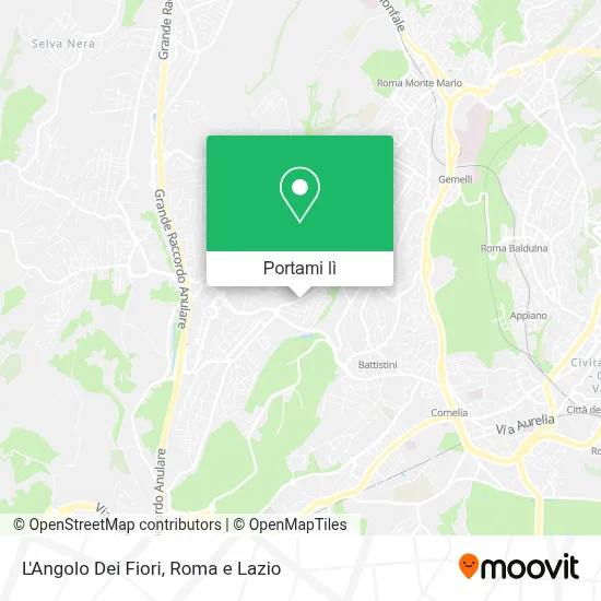 Mappa L'Angolo Dei Fiori