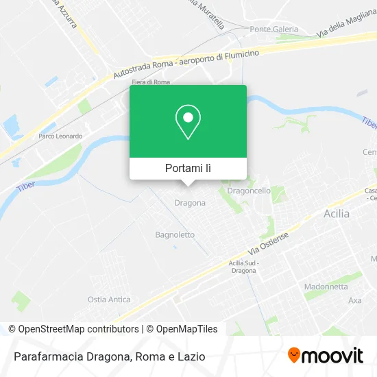 Mappa Parafarmacia Dragona