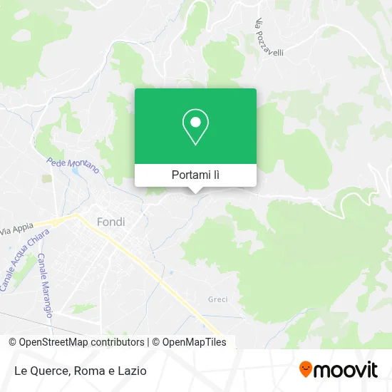 Mappa Le Querce