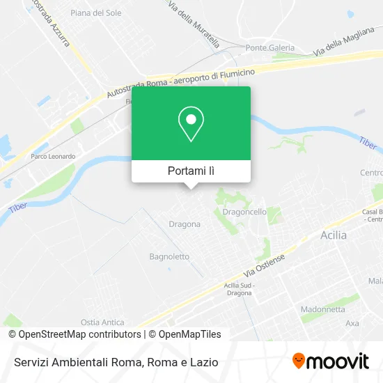 Mappa Servizi Ambientali Roma