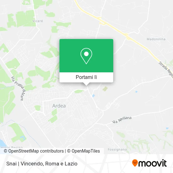 Mappa Snai | Vincendo