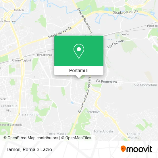 Mappa Tamoil