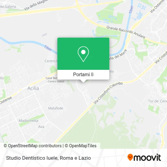 Mappa Studio Dentistico Iuele