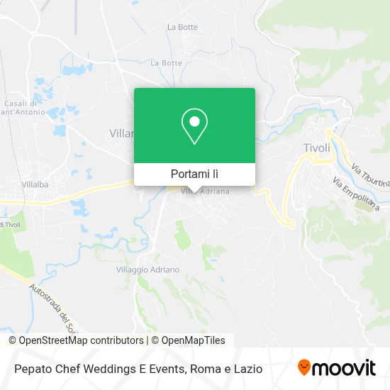 Mappa Pepato Chef Weddings E Events