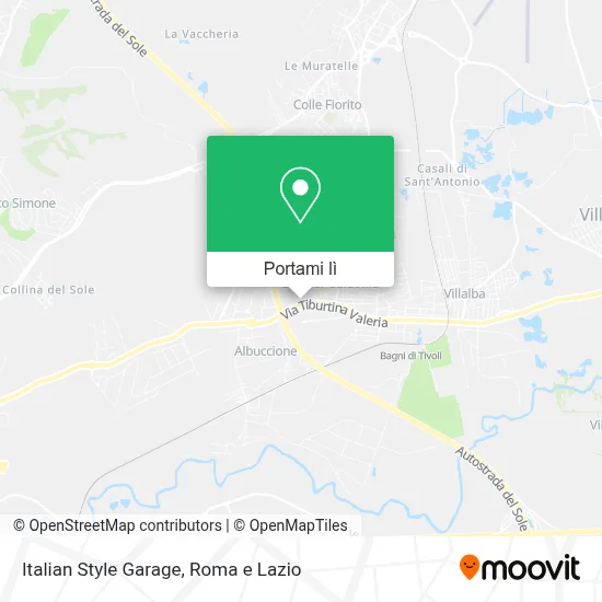 Mappa Italian Style Garage