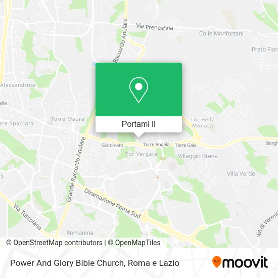 Mappa Power And Glory Bible Church