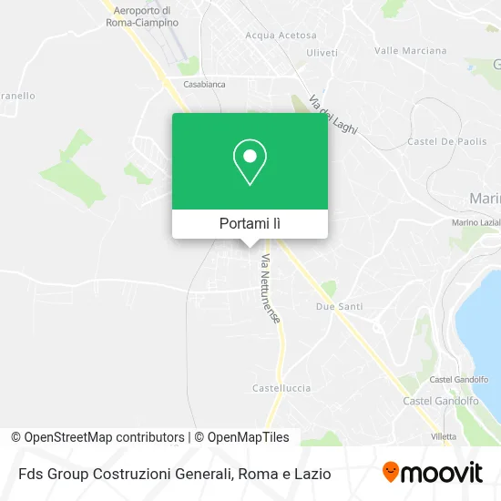 Mappa Fds Group Costruzioni Generali