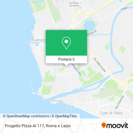 Mappa Progetto Pizza Al 117