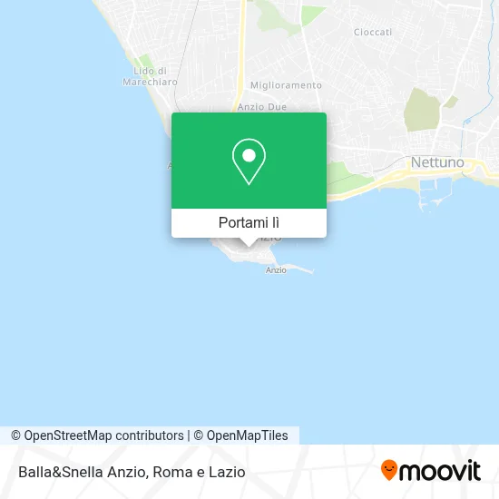 Mappa Balla&Snella Anzio