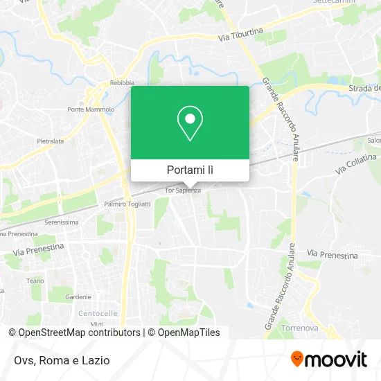 Mappa Ovs