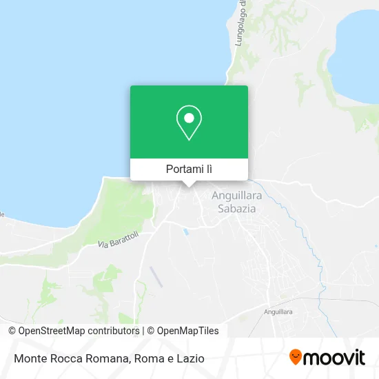 Mappa Monte Rocca Romana