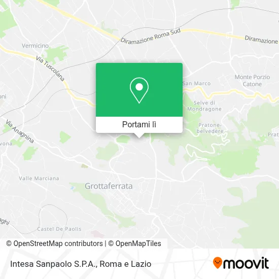 Mappa Intesa Sanpaolo S.P.A.