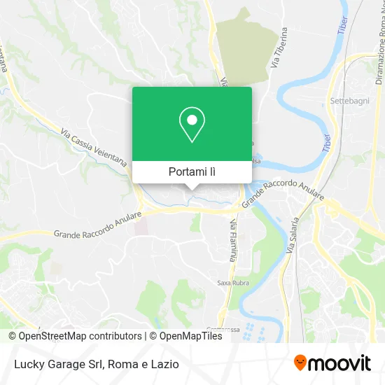 Mappa Lucky Garage Srl