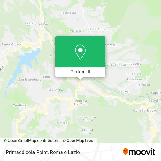 Mappa Primaedicola Point
