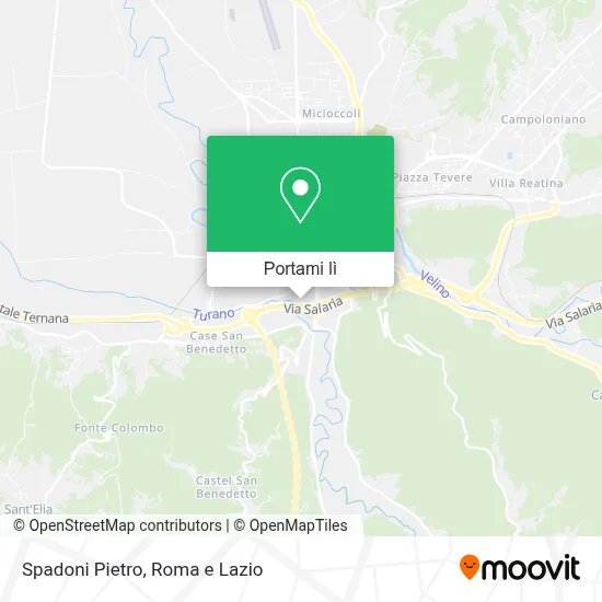 Mappa Spadoni Pietro