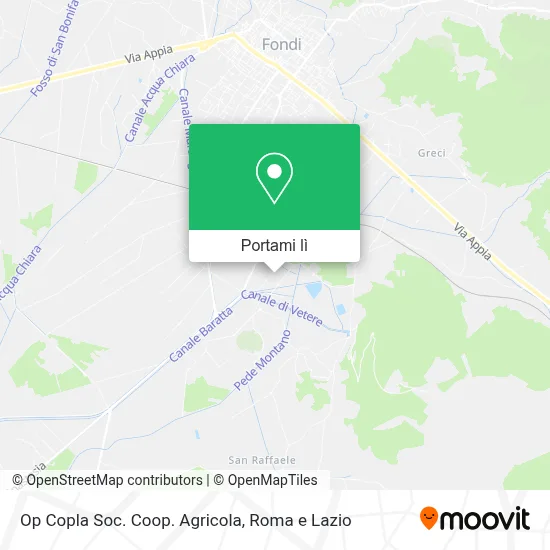 Mappa Op Copla Soc. Coop. Agricola