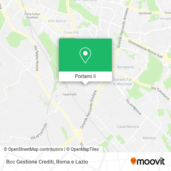 Mappa Bcc Gestione Crediti