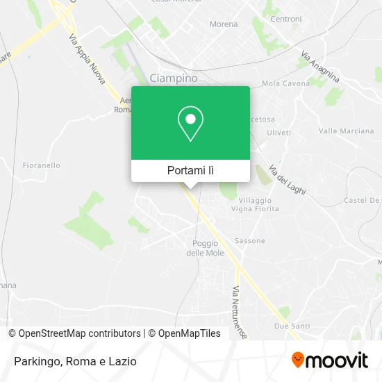 Mappa Parkingo