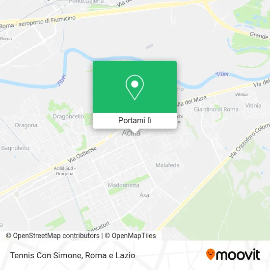 Mappa Tennis Con Simone