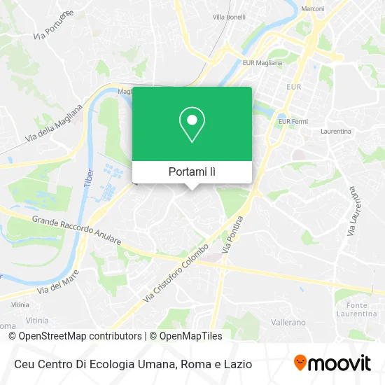 Mappa Ceu Centro Di Ecologia Umana