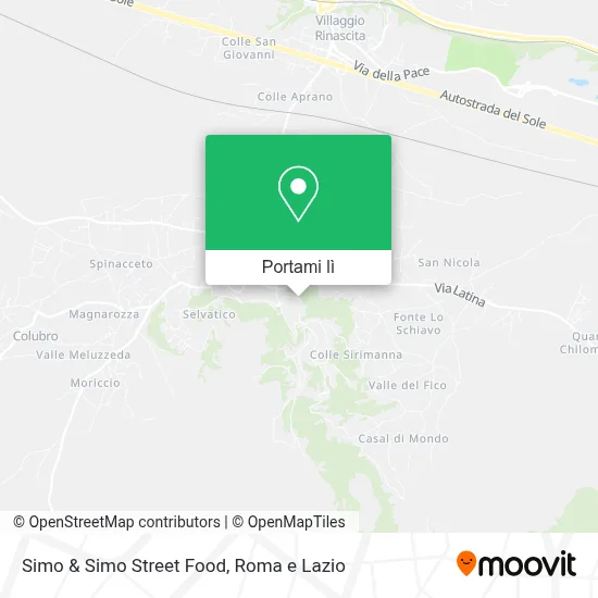 Mappa Simo & Simo Street Food