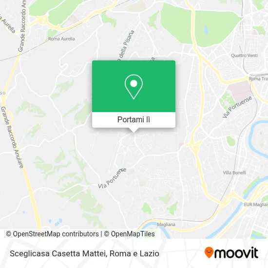 Mappa Sceglicasa Casetta Mattei