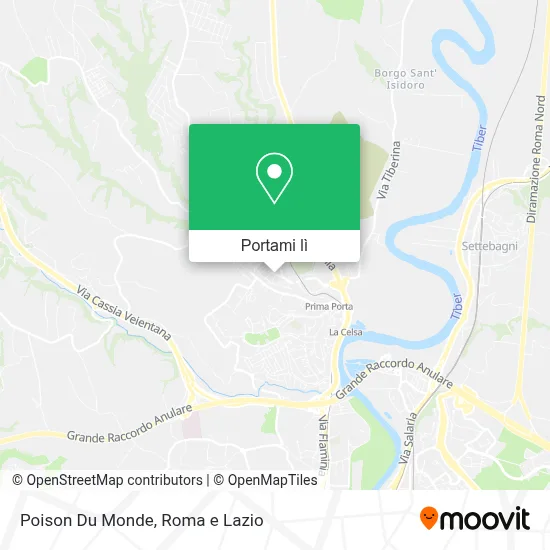 Mappa Poison Du Monde