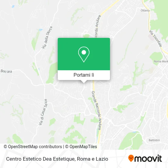 Mappa Centro Estetico Dea Estetique