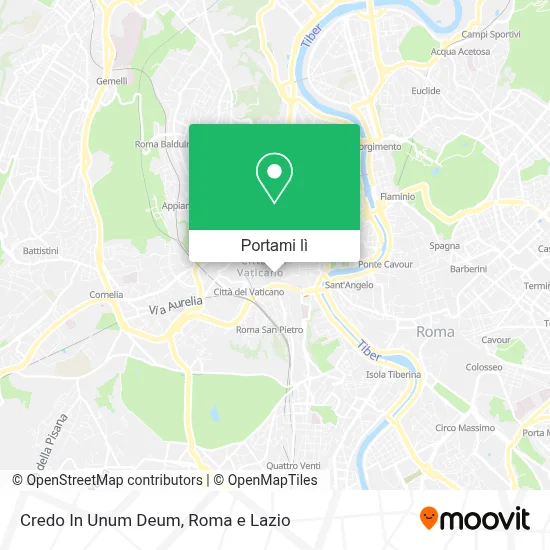 Mappa Credo In Unum Deum