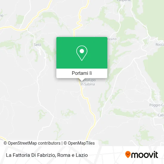 Mappa La Fattoria Di Fabrizio