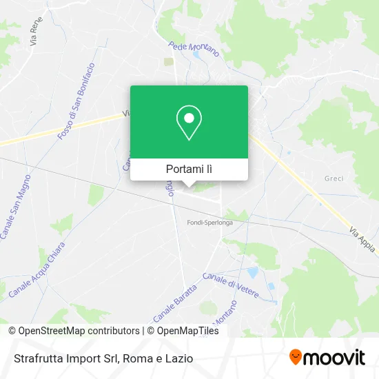 Mappa Strafrutta Import Srl