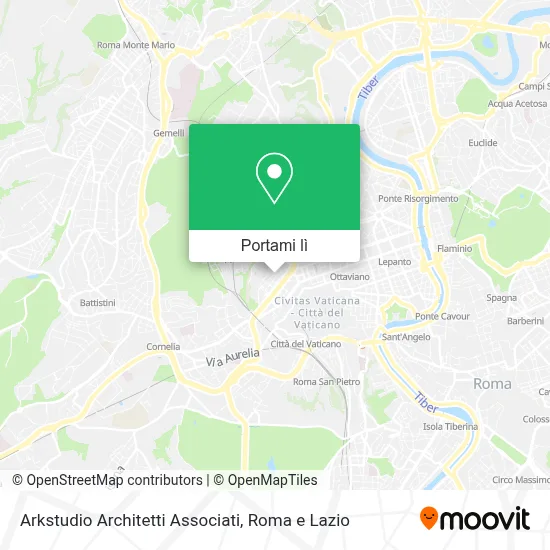 Mappa Arkstudio Architetti Associati