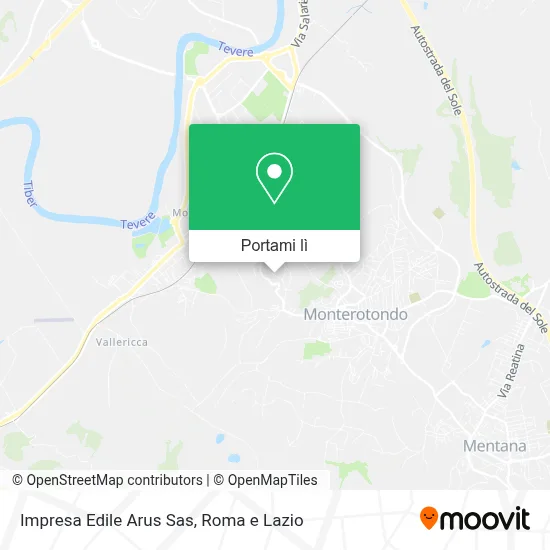 Mappa Impresa Edile Arus Sas