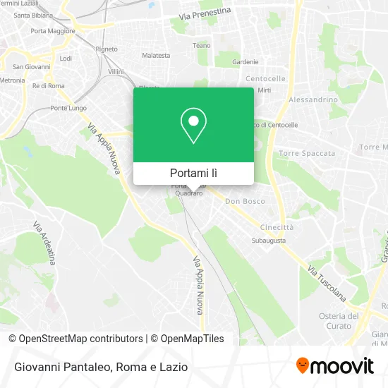 Mappa Giovanni Pantaleo