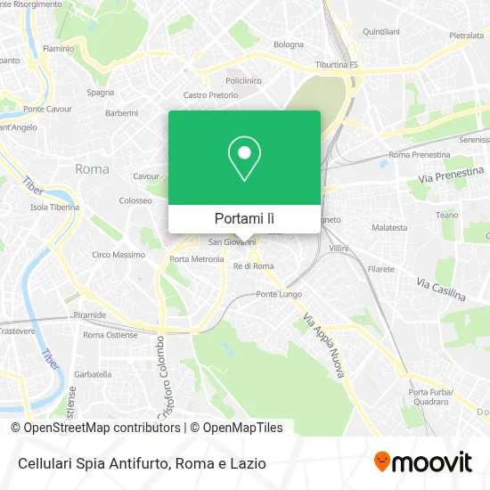 Mappa Cellulari Spia Antifurto